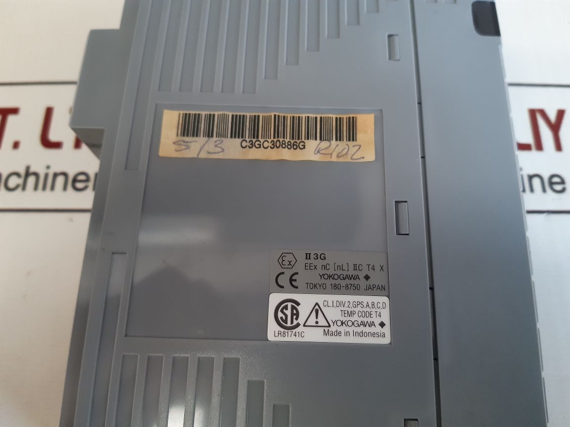 Yokogawa Aa1135 Analog Input Module Suffix H03 Style S2 C3Gc30886G