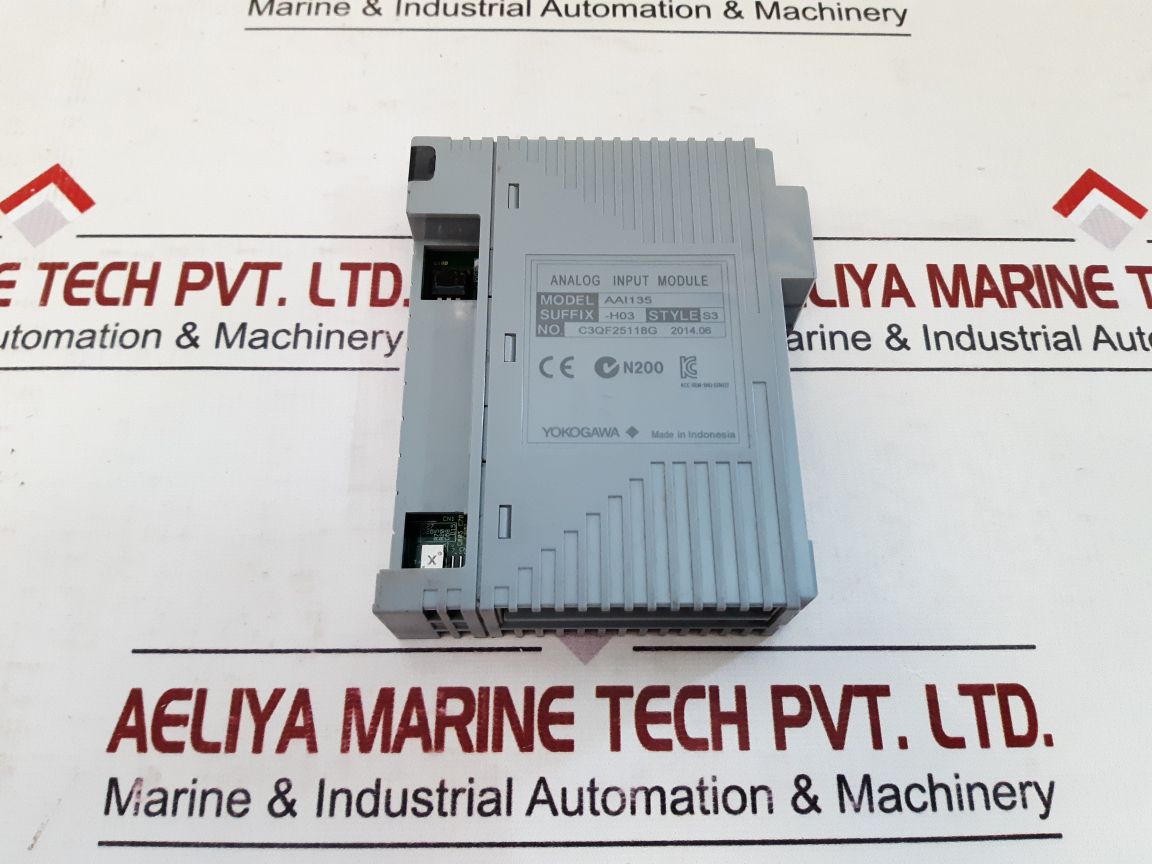 Yokogawa Aai135-h03 S3 Analog Input Module Aai135