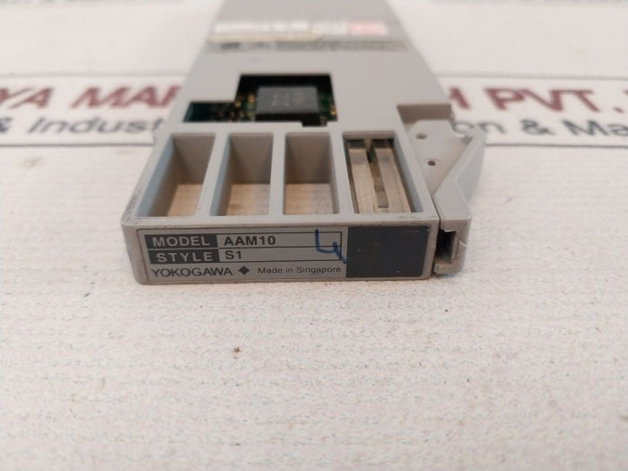 Yokogawa Aam10 Analog Input Module S1