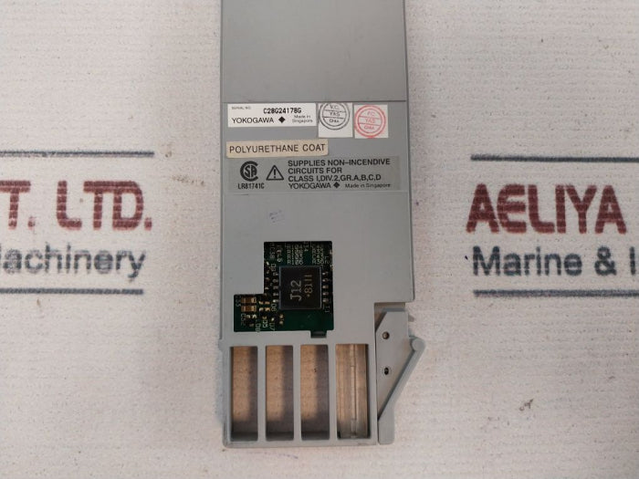 Yokogawa Aam10 Analog Input Module S1