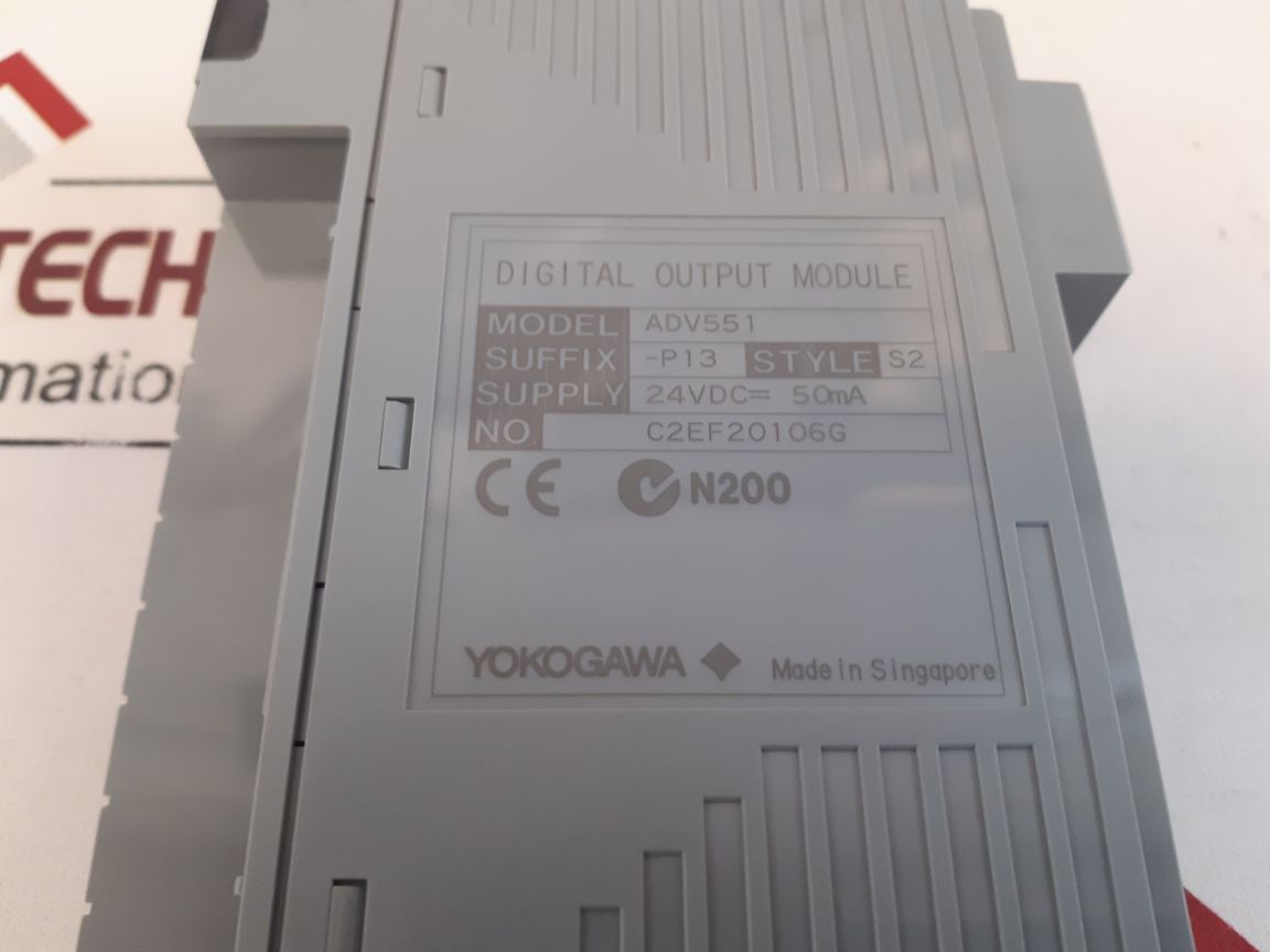 Yokogawa Adv551-p13 S2 Digital I/O Module 24Vdc 50Ma
