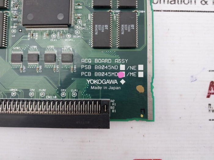 Yokogawa B8045pd-02 Acquisition Board Assembly Pcb