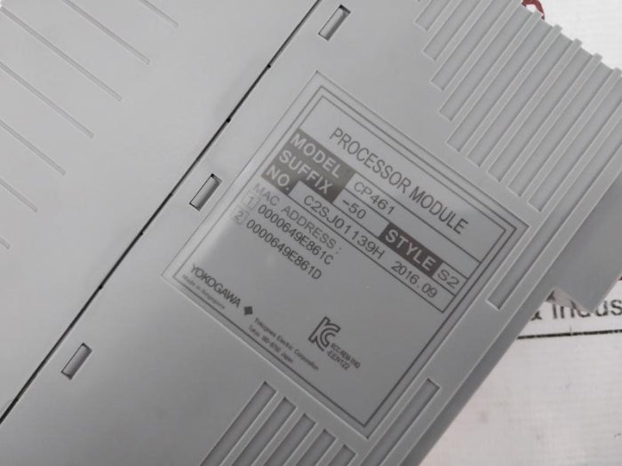 Yokogawa Cp461-50 S2 Prosafe-rs Processor Module Vnet/ip For Ssc60/s2sc70