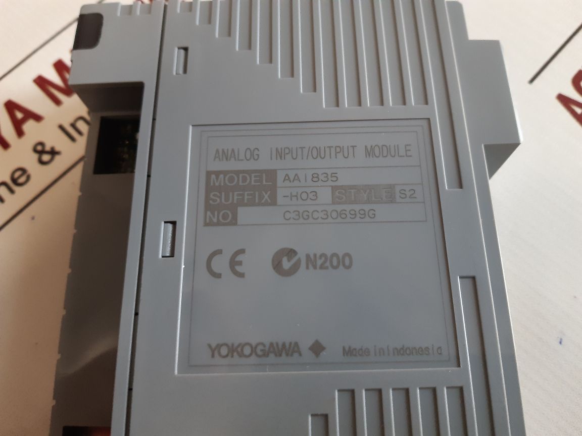 Yokogawa Aai 835-h03 S2 Analog Input/Output Module Aai835 C3Gc30699G
