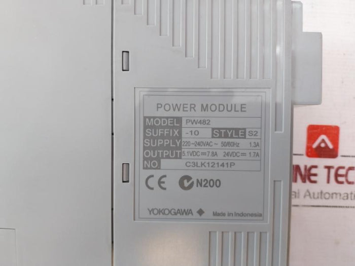 Yokogawa Pw482-10 Power Supply Module 220-240Vac 50/60Hz 1.3A C3Lk12141P