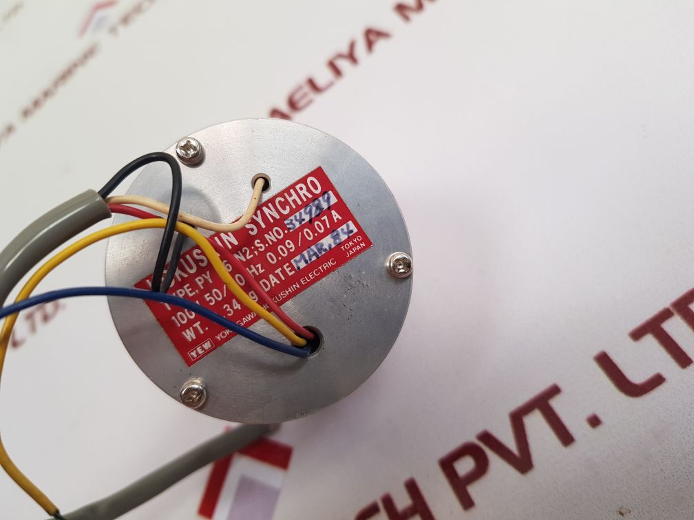 Yokogawa Py 76-n2 Hokushin Synchro 0.09/0.07A