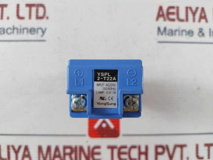 Yongsung Yspl2-t22A Pilot Light 6.3V 1W
