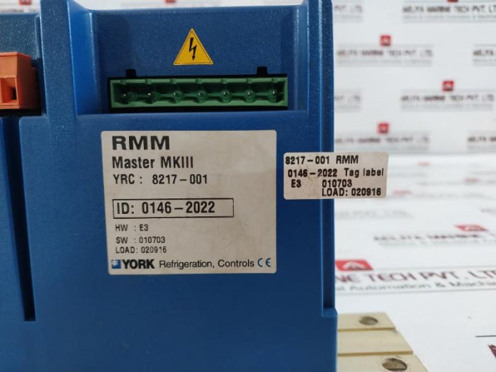 York 8217-001 Power Line Remote Monitoring Modem Master Mkiii 0146-2022
