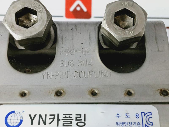 Youngnam Gr-s (P0114187) Pipe Coupling Normal Pressure: 18 Kgf/Cm2