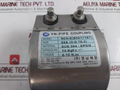 Youngnam Rch-s (B0217187) Yn Pipe/grip Coupling