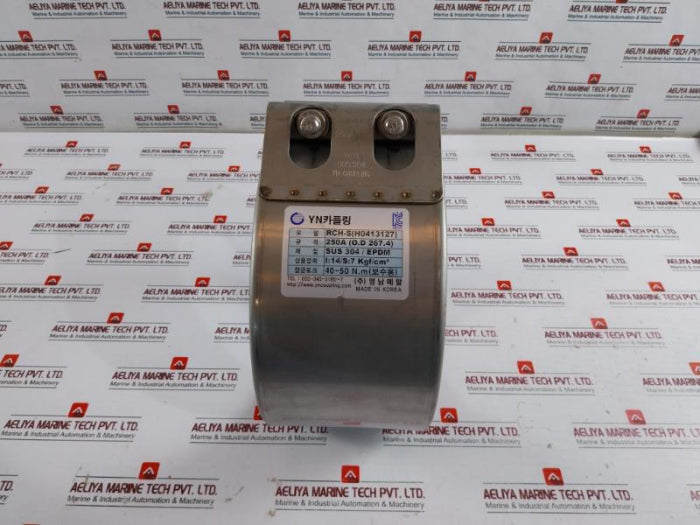 Youngnam Rch-s (H0413127) Yn Pipe/Grip Coupling 250A O.D 267.4 Sus 304