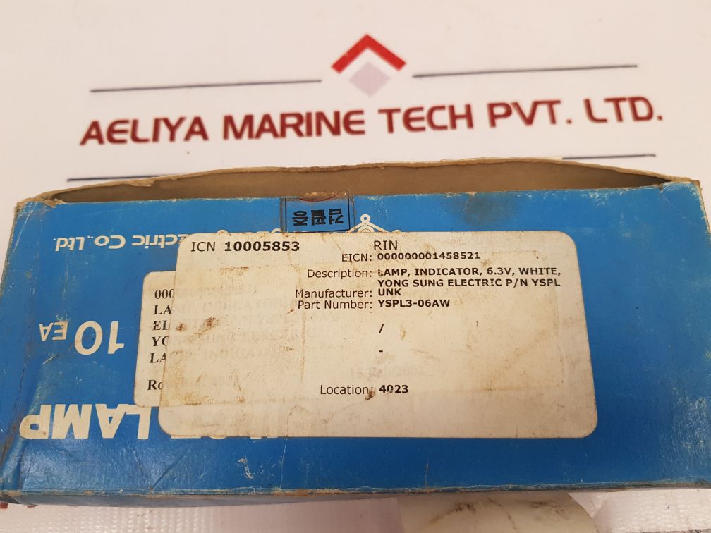 Lot Of 4X Yongsung Yspl 3-06A Pilot Lamp