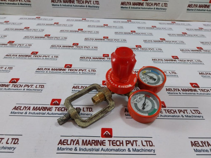 Henan Dalisi Yqe-03 Reducer Acetylene Pressure Gauge 0-0.25 Mpa