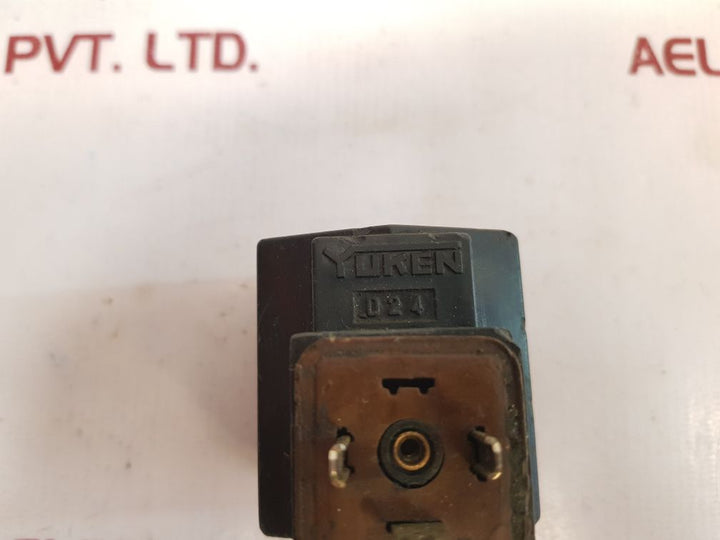 Yuken d24 coil solenoid valve