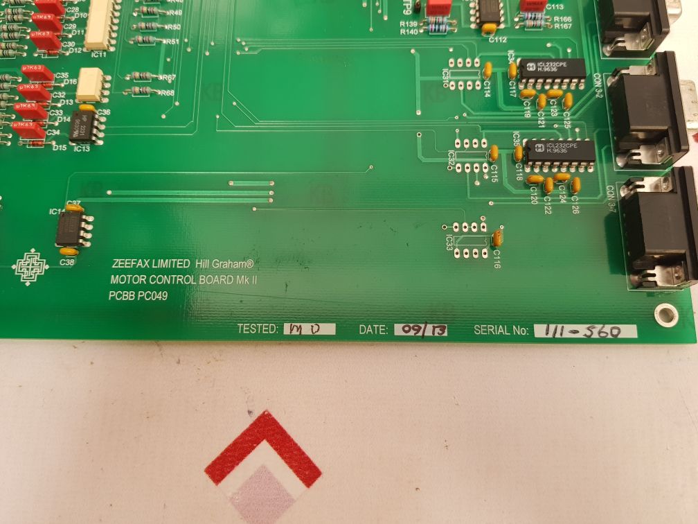 Zeefax Pcbb Pc049 Motor Control Board Mk Ii