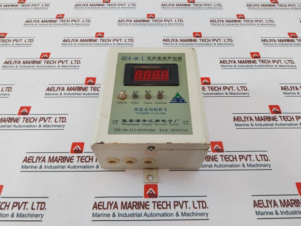 Zhangjiagang Jiangnan Qcx-w-l Moment Load Limiter 220V/50Hz