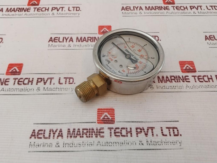 ZHENG BAO CMHG -76,0-5 KG/CM² pressure gauge