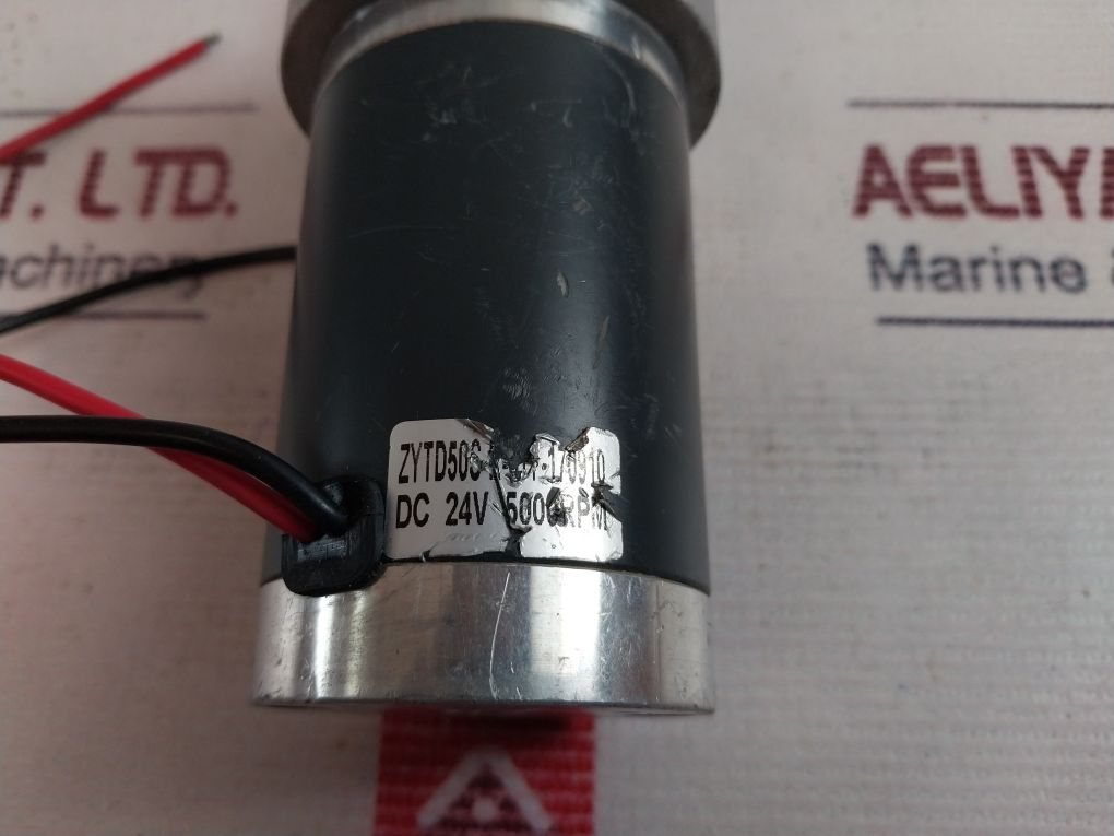 Zheng Zga60Fhh Gear-box Motor Dc24V 500Rpm Zytd50S-r-077-170910