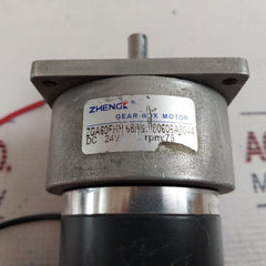 Zheng Zga60Fhh Gear-box Motor Dc24V 500Rpm Zytd50S-r-077-170910