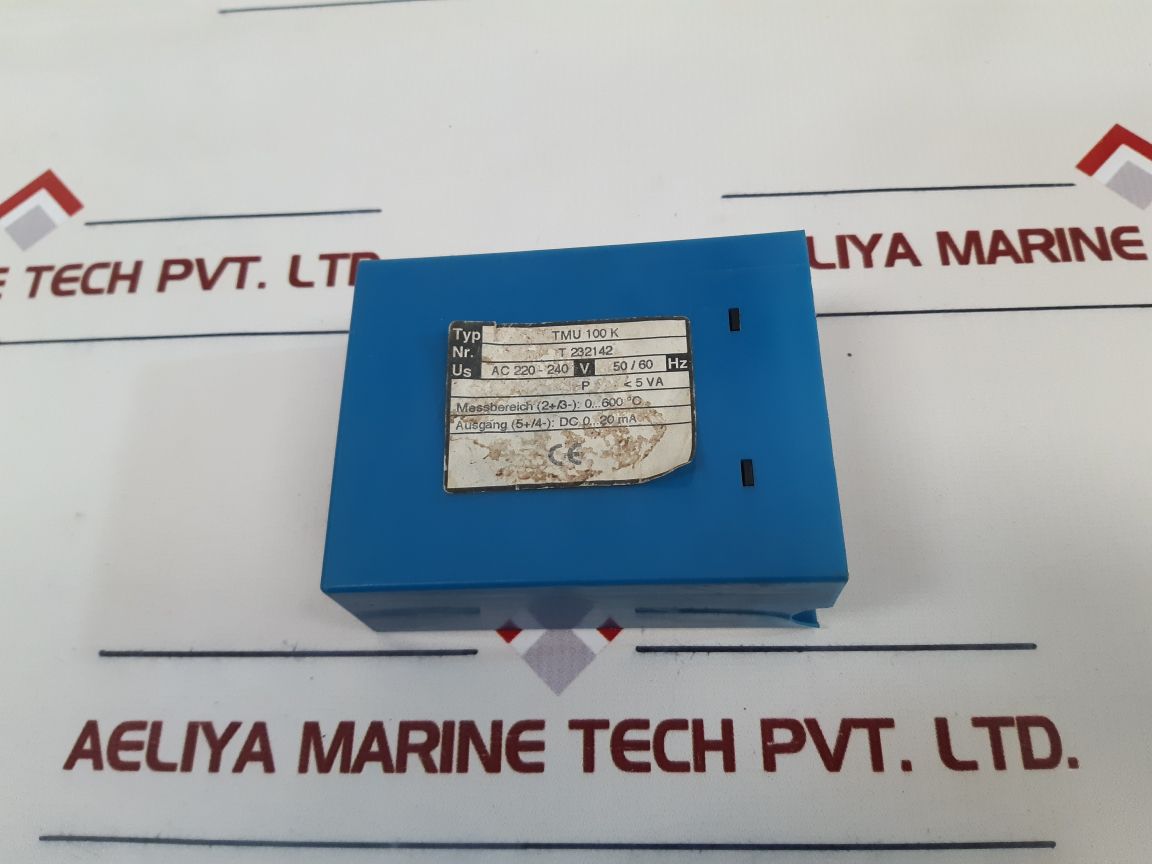 Ziehl Tmu 100 Transmitter Tmu 100K