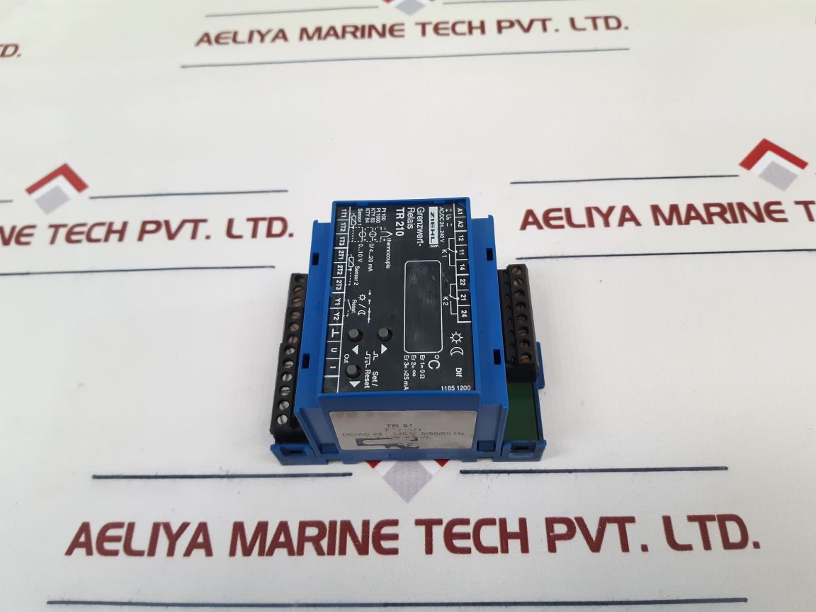 Ziehl tr 210 temperature controller - Aeliya Marine Tech