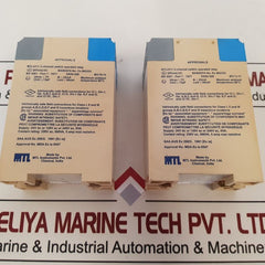 Mtl Mtl2211 2-channel Is-input Switch Operated Relay 2005400002