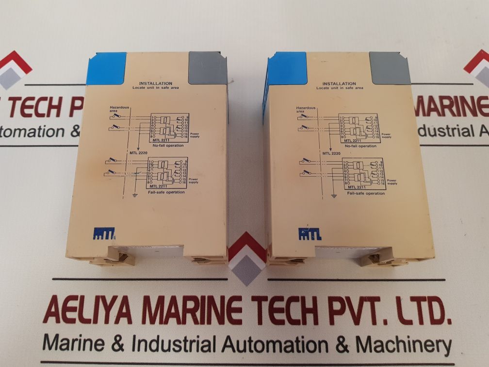Mtl Mtl2211 2-channel Is-input Switch Operated Relay 2005400002