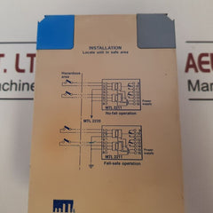 Mtl Mtl2211 2-channel Is-input Switch Operated Relay 2005400002