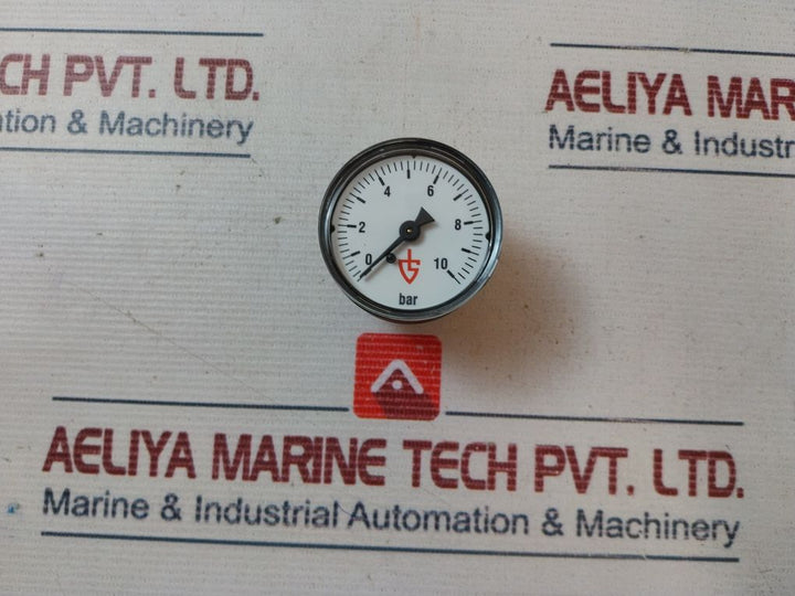 0-10 Bar Pressure Gauge