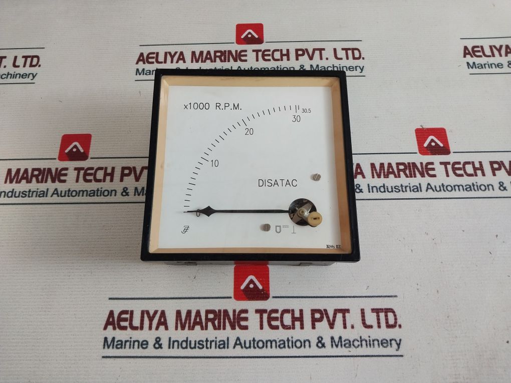 0-30.5X1000 R.P.M. Disatac Tachometer Dq144S 0131