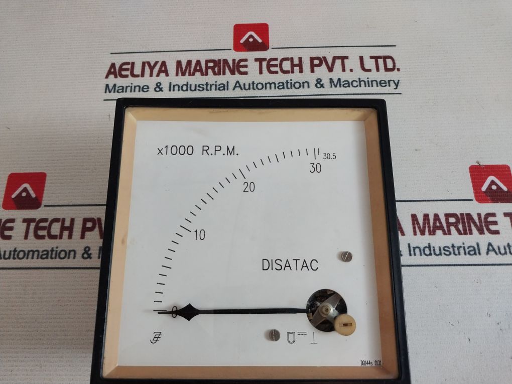 0-30.5X1000 R.P.M. Disatac Tachometer Dq144S 0131