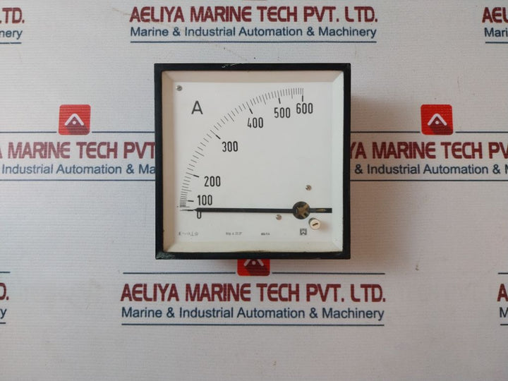 0-600A Trop ± 22,5° Analog Display
