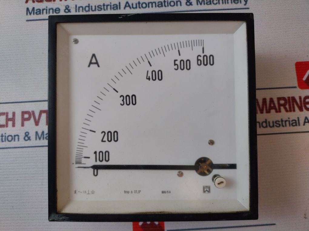 0-600A Trop ± 22,5° Analog Display