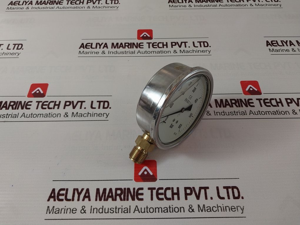 En 837.1 Pressure Gauge 0-60 Bar