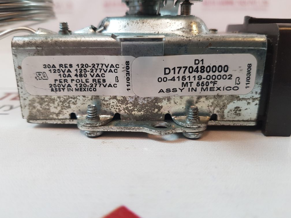 Vulcan 00-415119-00002 Thermostat 550°F