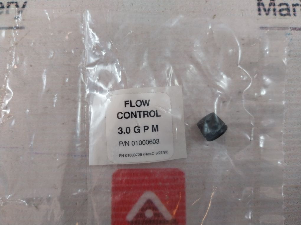 01000602 Flow Control Valve 2.0 Gpm 01003058