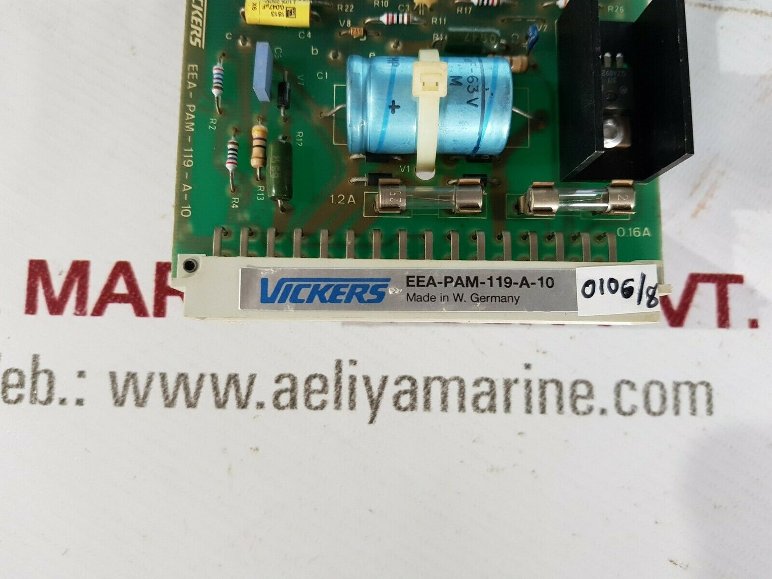 Vickers EEA-pam-119-a-10 PCB card