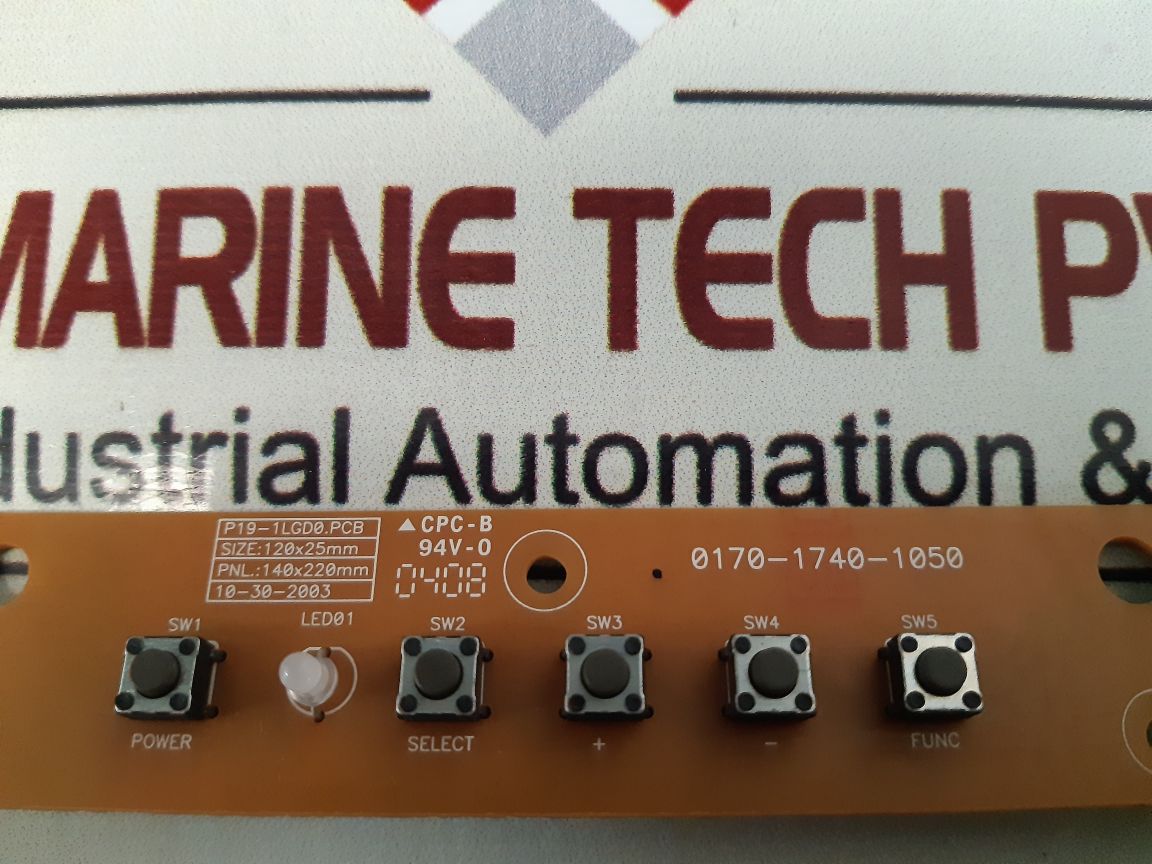0170-1740-1050 Pcb Card