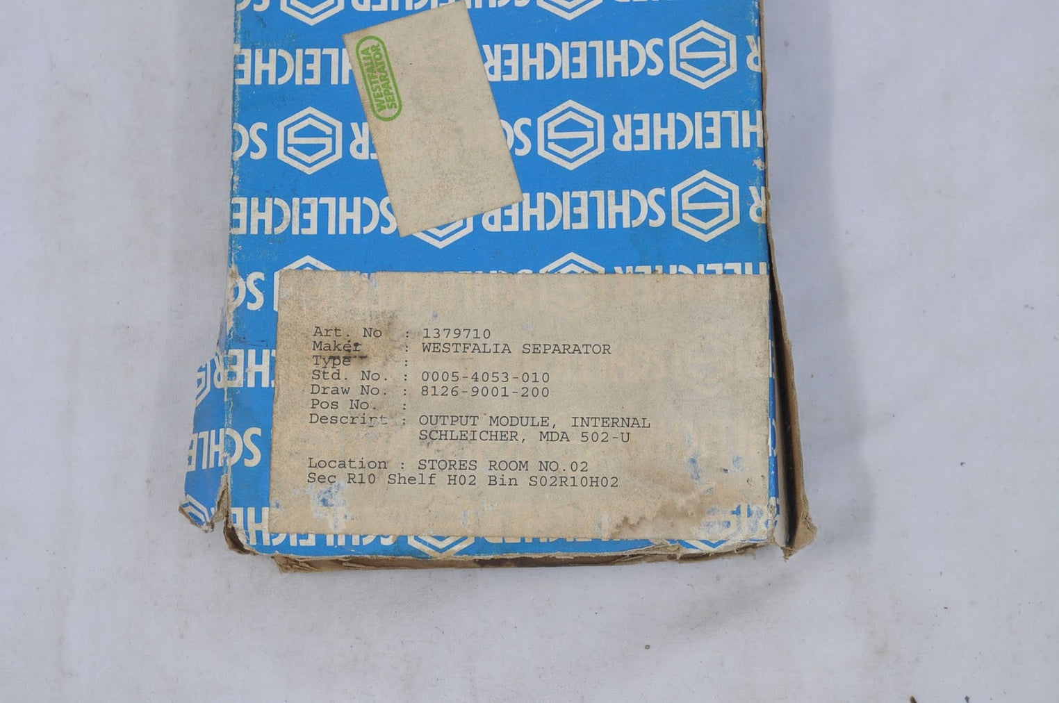 Schleicher Mda 502 Pcb Card Circuit Board 4.02.200.502