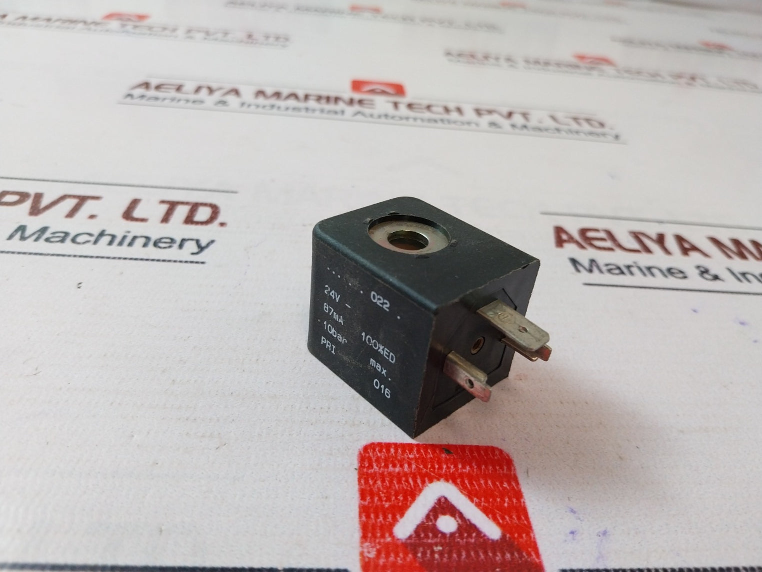 022 24V Solenoid Coil 87Ma 100%Ed 10 Bar Max