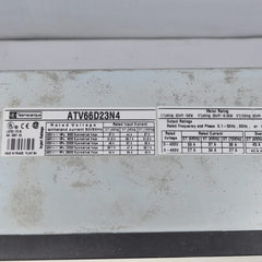 Square-d telemecanique altivar66 atv66d23n4 motor drive