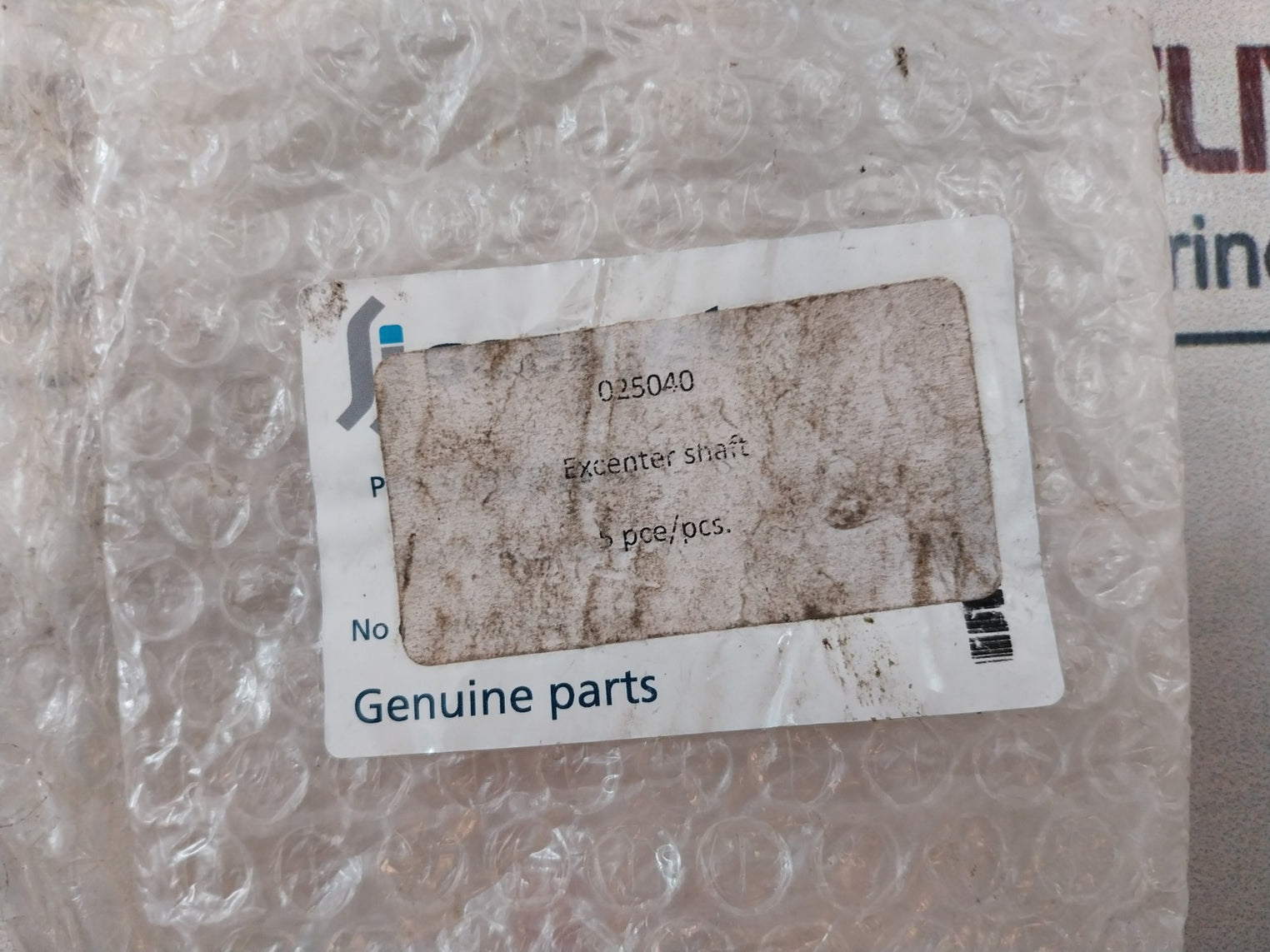 025040 Excenter Shaft 