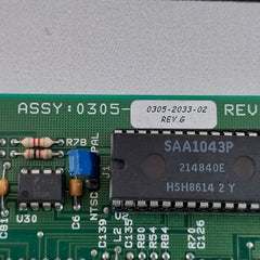 0305-2033-02 Pcb Card Rev.G