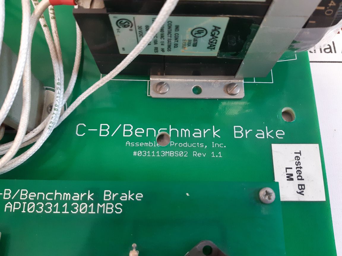 031113Mbs02 Automatic Brake Set Pcb Api03311301Mbs