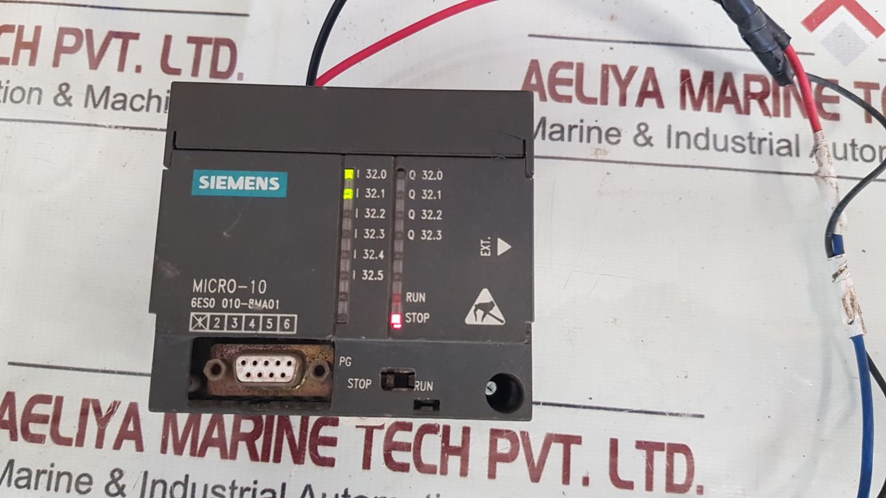 Siemens Micro-10 Cpu Module 6Es0 010-8Ma01