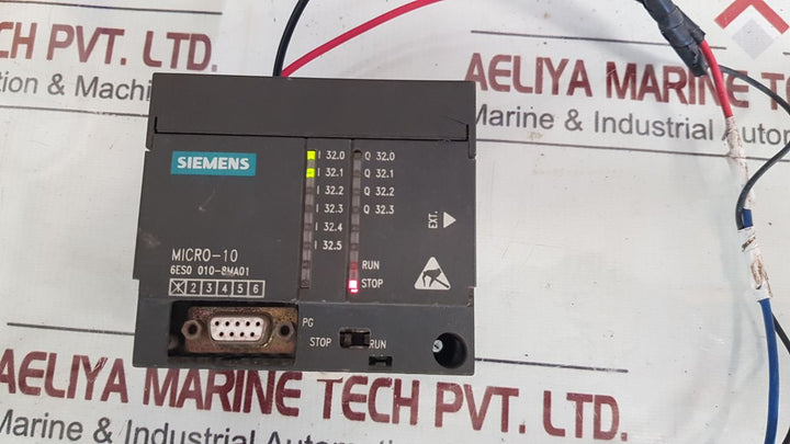 Siemens Micro-10 Cpu Module 6Es0 010-8Ma01