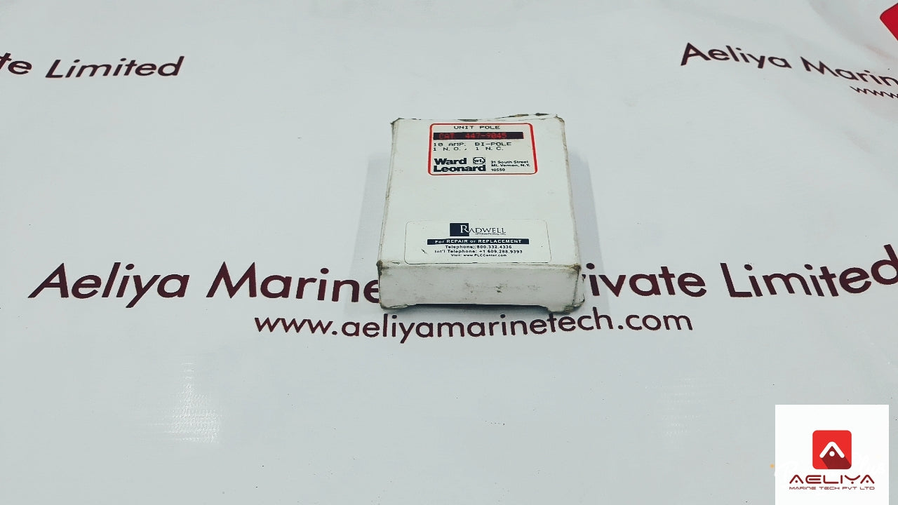 ward leonard 447.9045 auxiliary contact
