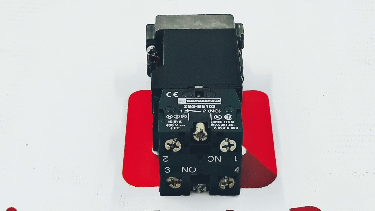 Telemecanique Zb2-be101 Contact Block 400V