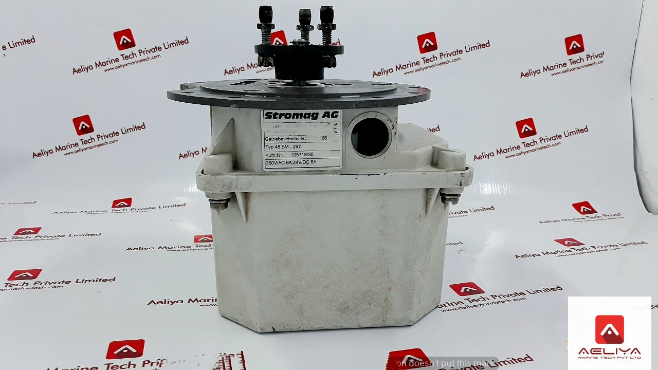 Stromag 48 Bm-292 Limit Switch 250V/Ac 6A 24V/Dc 6A