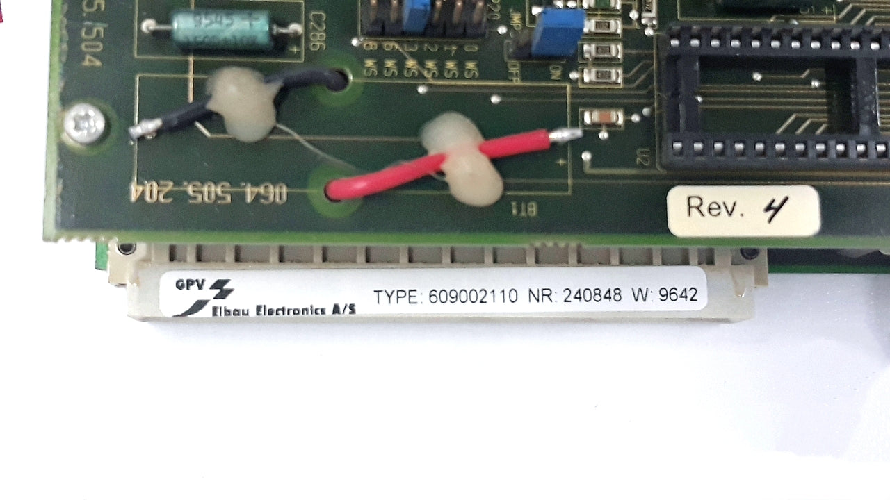 Stella Gamma Cpu Gpv Elbau 609002110 Pcb Card Circuit Board